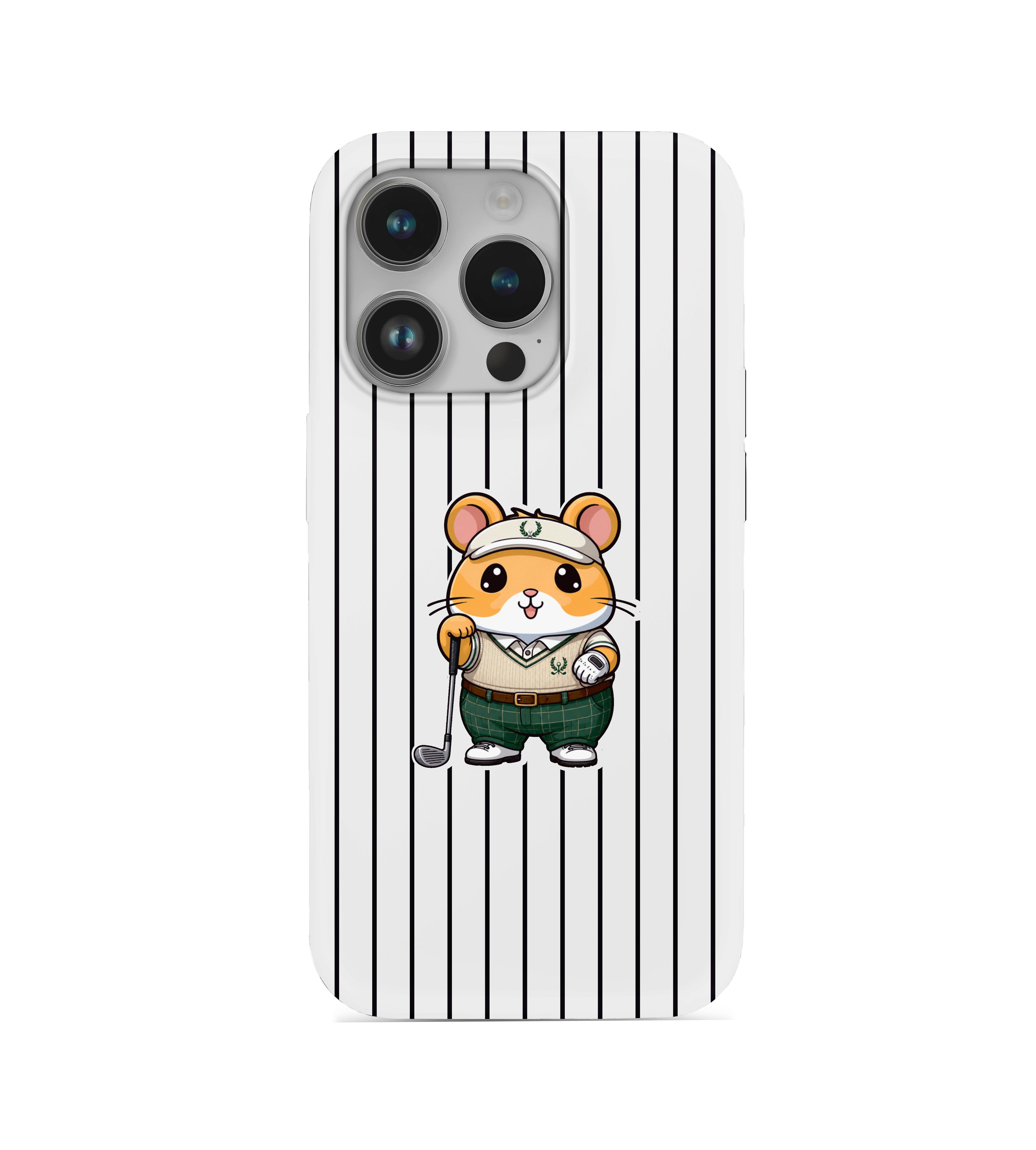 Hamster Golfer boy Telefon Kılıfı (Golfçü erkek) hm10