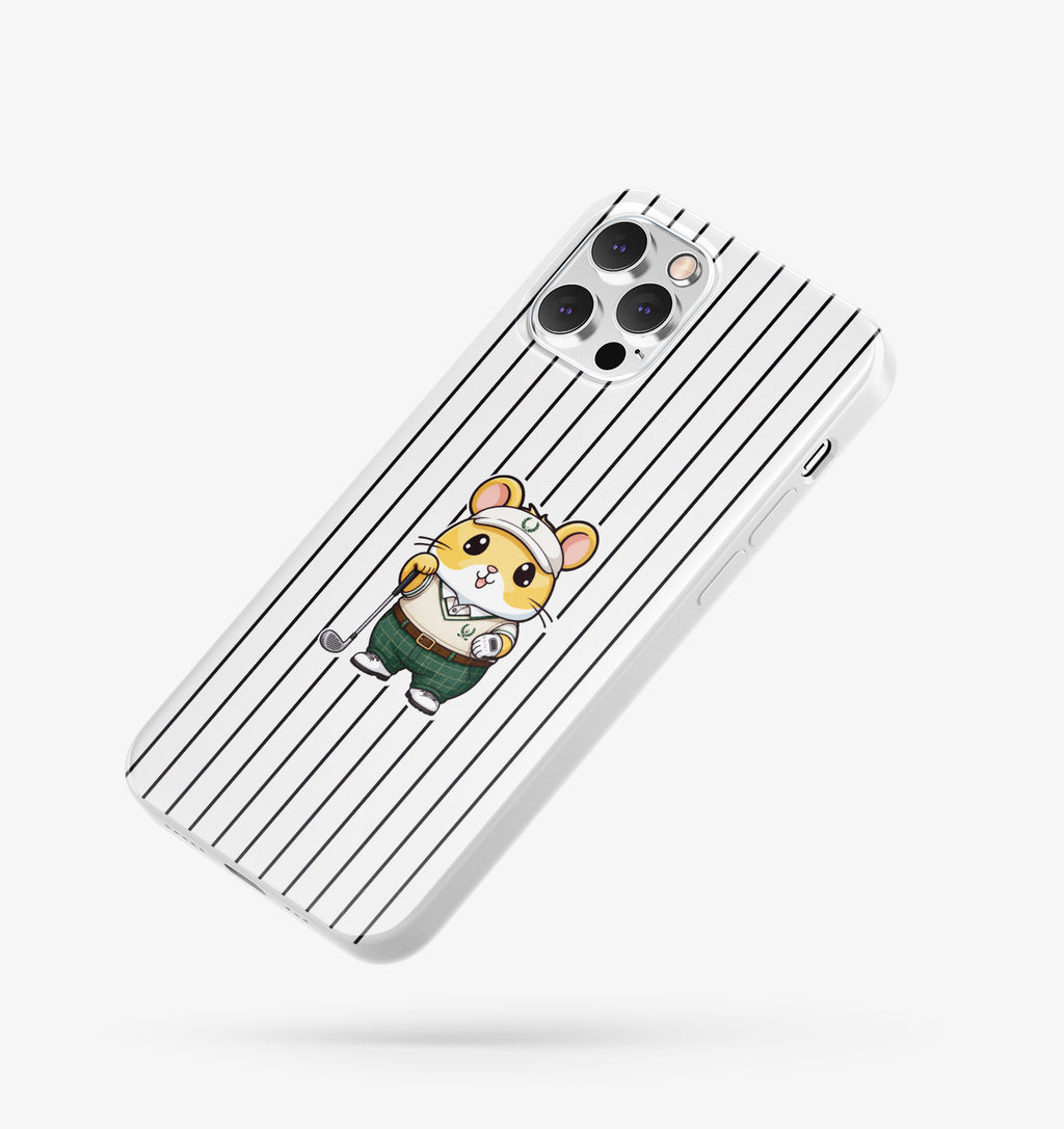 Hamster Golfer boy Telefon Kılıfı (Golfçü erkek) hm10
