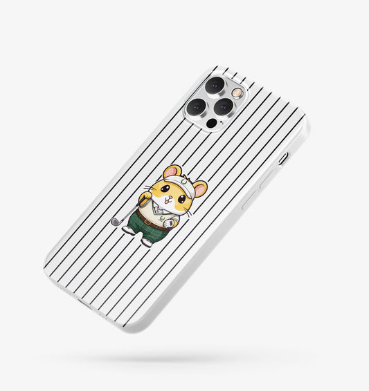 Hamster Golfer boy Telefon Kılıfı (Golfçü erkek) hm10