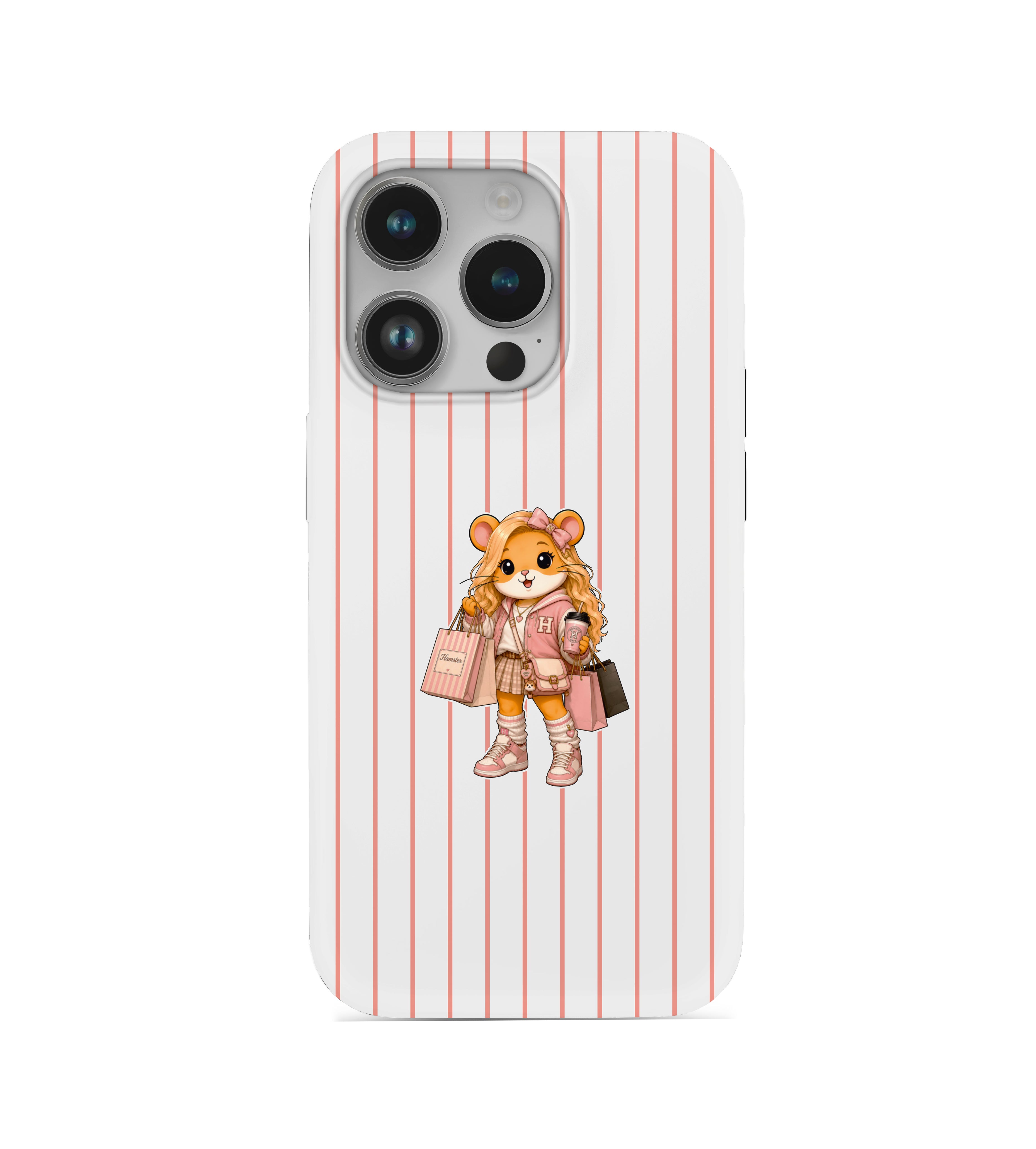 Hamster Shopping Girl Telefon Kılıfı (Alışveriş Kızı) hm14
