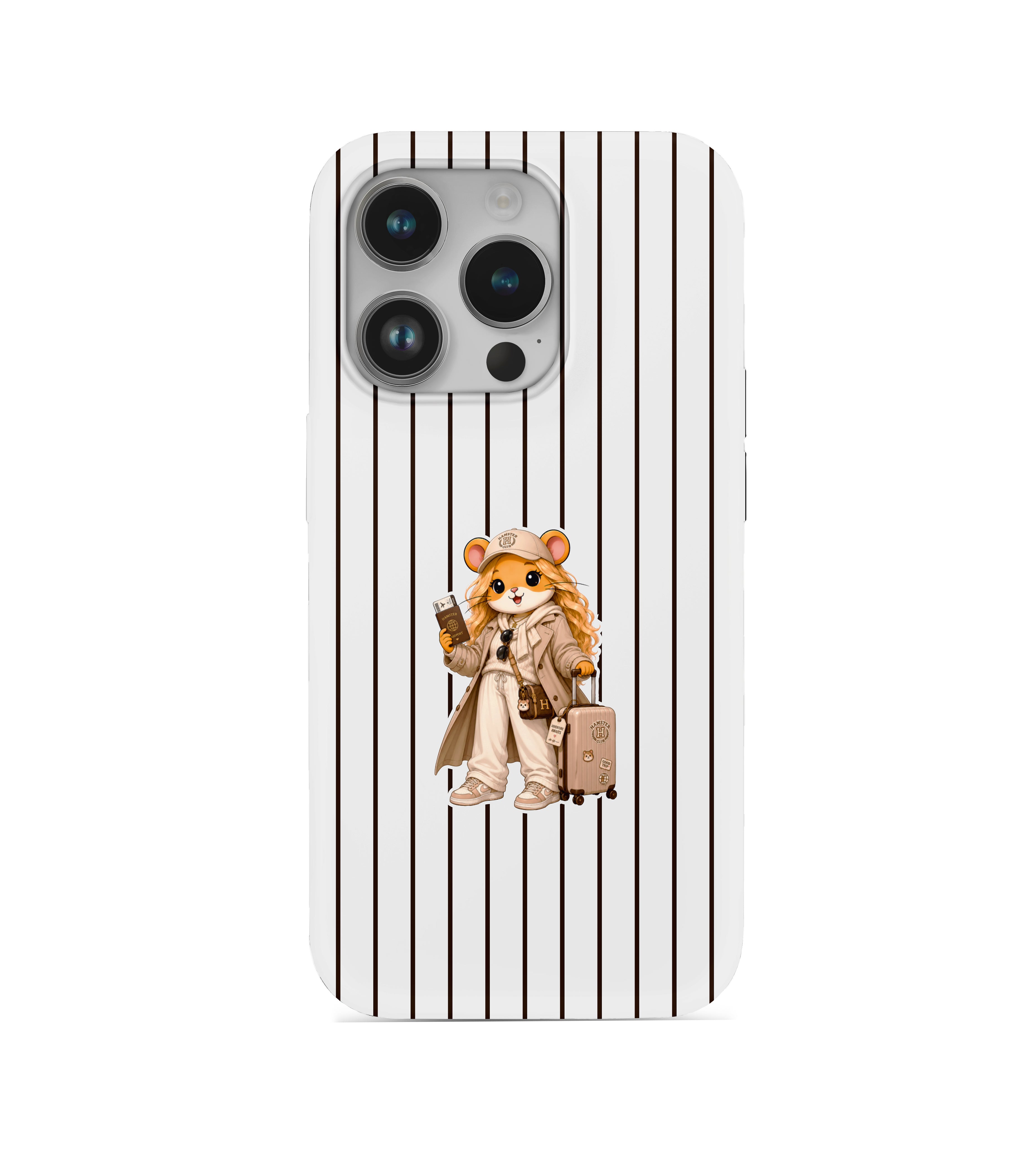 Hamster Traveler Girl Telefon Kılıfı (Gezgin Kız) hm18