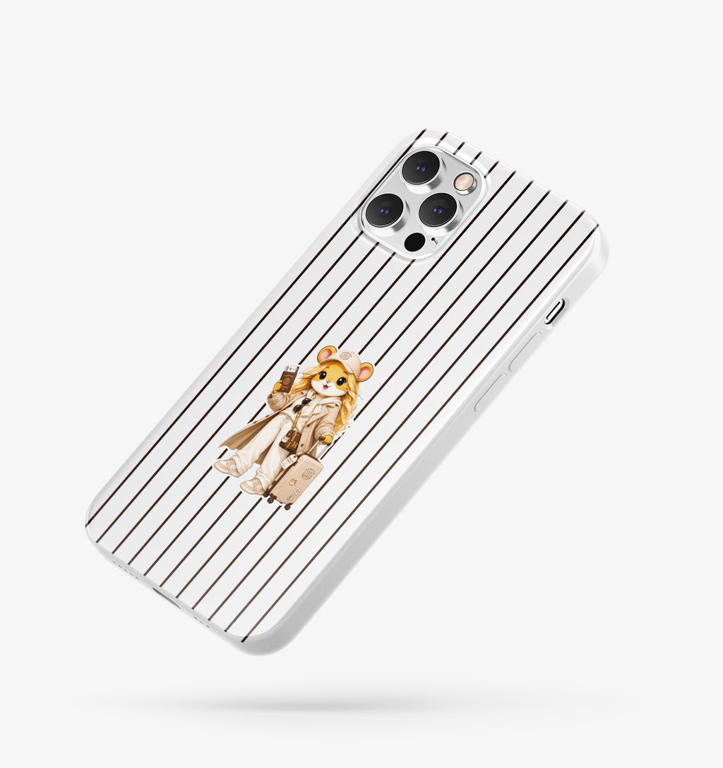Hamster Traveler Girl Telefon Kılıfı (Gezgin Kız) hm18