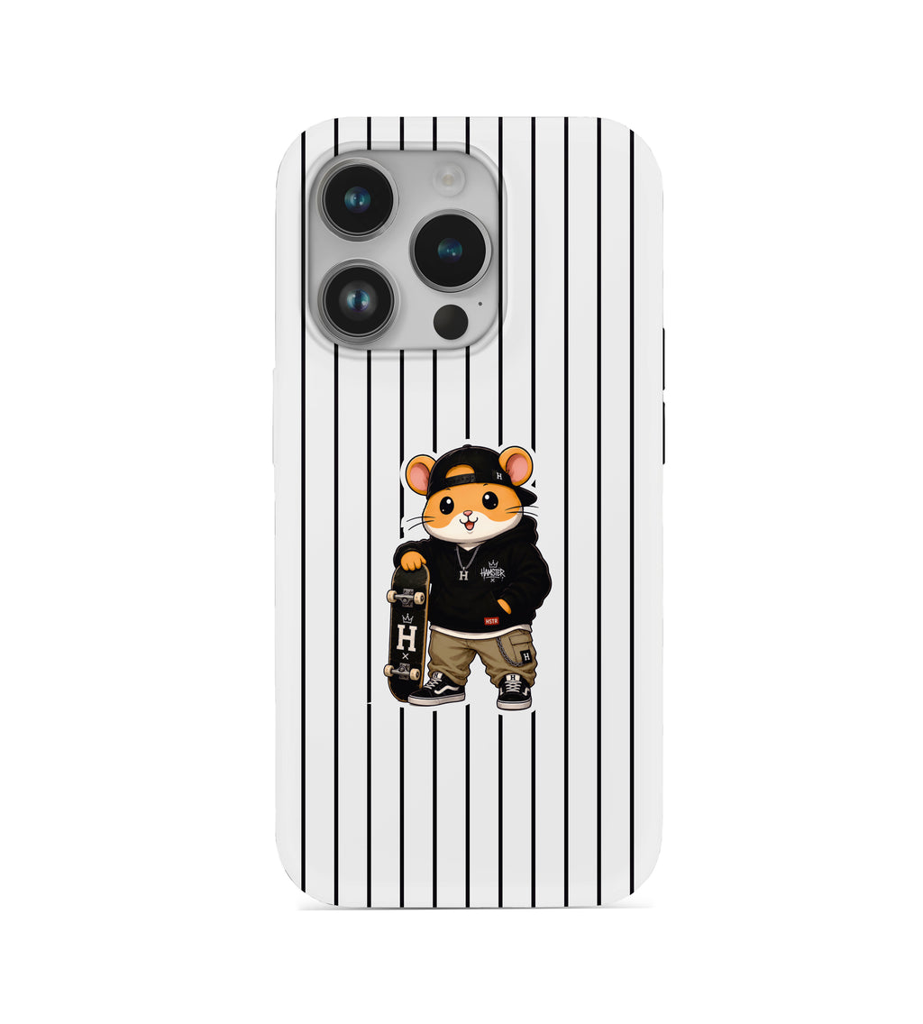 Hamster skateboarder Telefon Kılıfı (Kaykaycı)