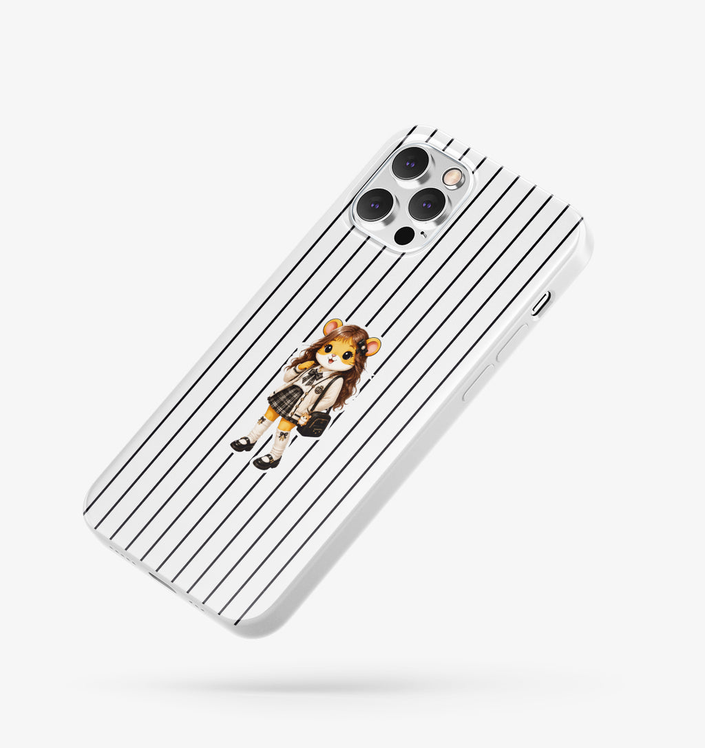 Hamster Korean Fashion Girl Telefon Kılıfı (Koreli Moda Kız) hm21