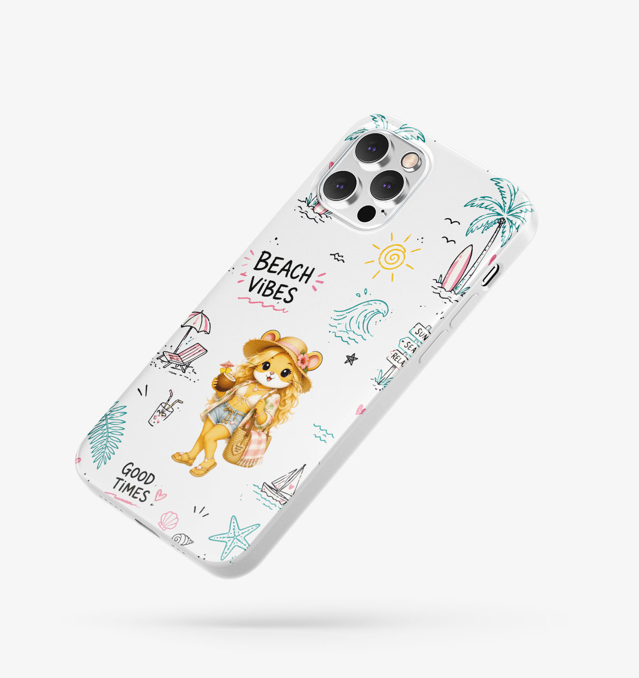 Hamster Beach Girl Telefon Kılıfı (Plaj Kızı) hm26