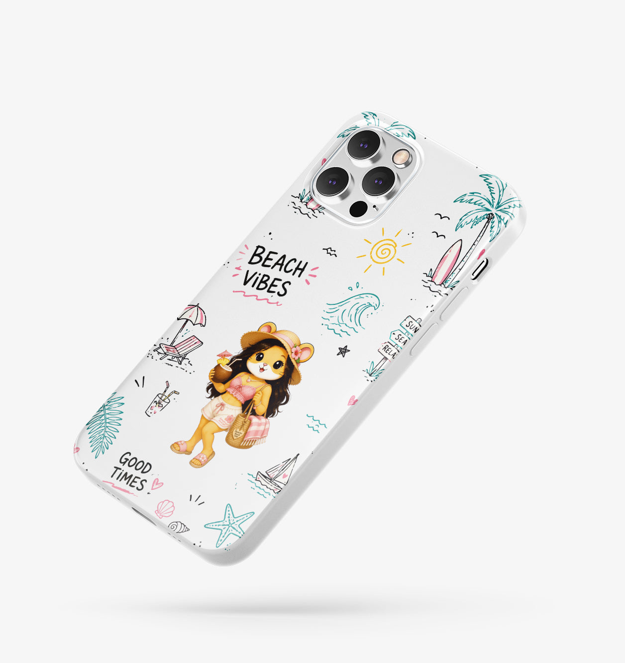 Hamster Beach Girl Telefon Kılıfı (Plaj Kızı) hm27