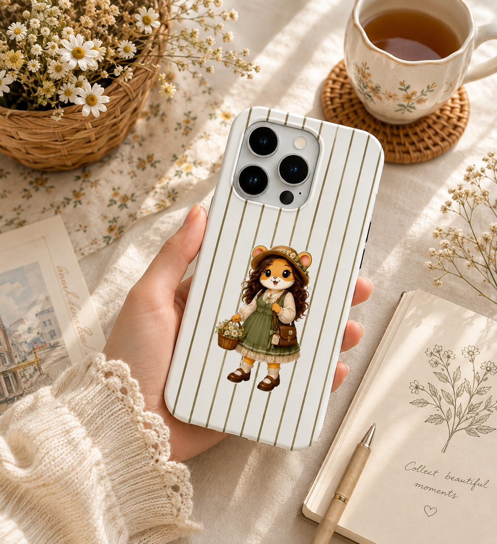 Hamster Nature Girl Telefon Kılıfı (Doğa Kızı) hm23