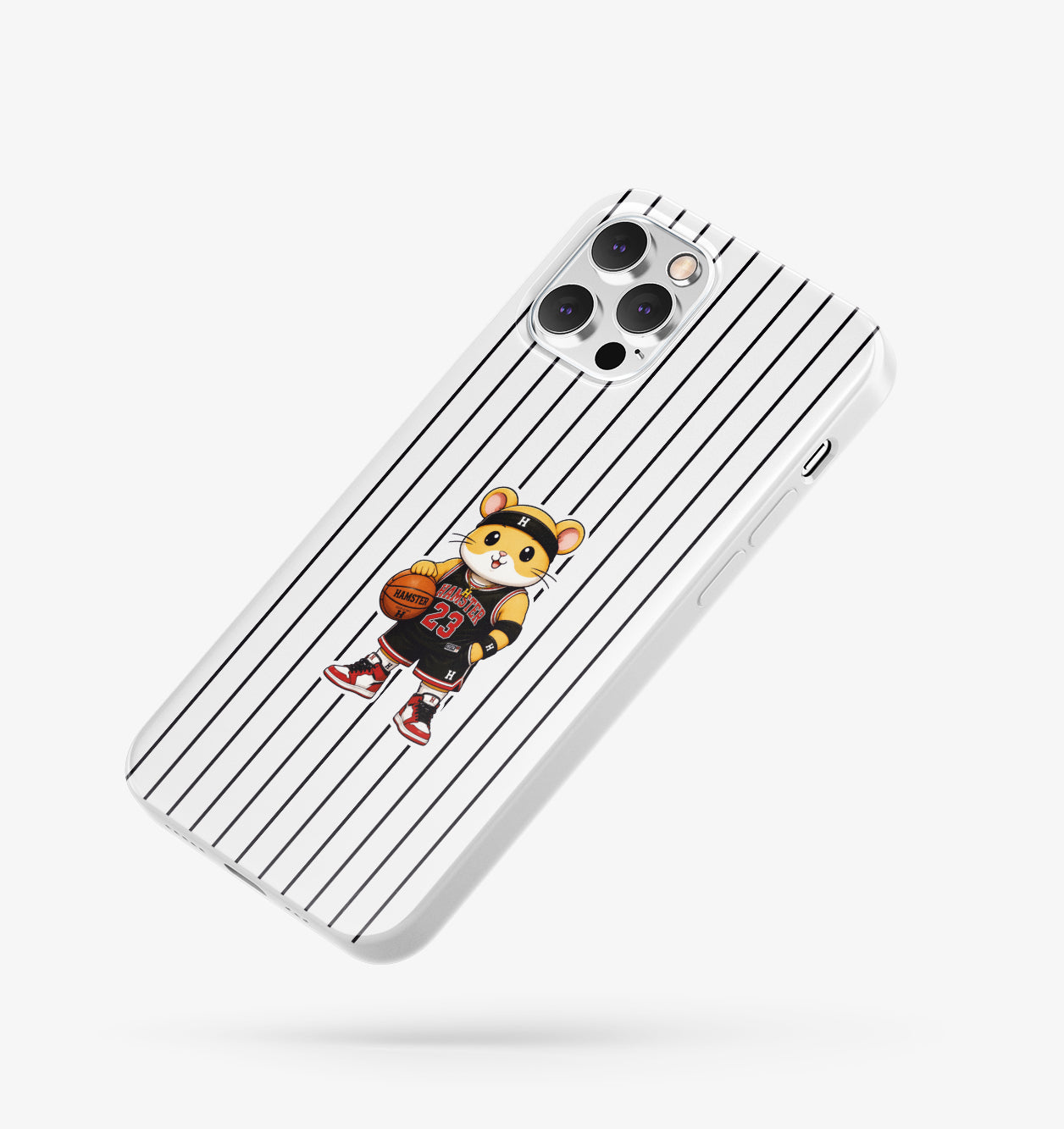 Hamster basketball player male Telefon Kılıfı (Basketbolcu erkek) hm3