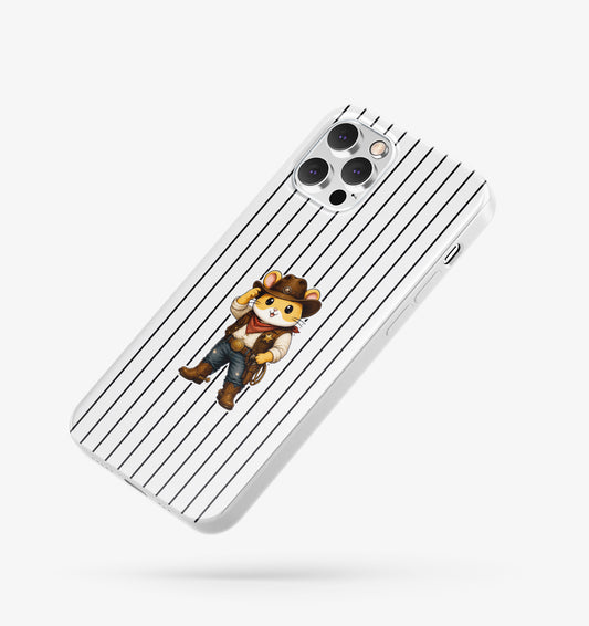 Hamster Cowboy boy Telefon Kılıfı (Kovboy erkek) hm4