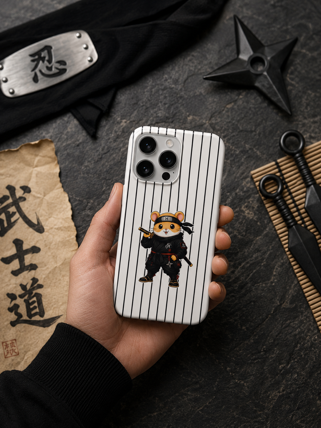 Hamster Ninja Telefon Kılıfı hm5