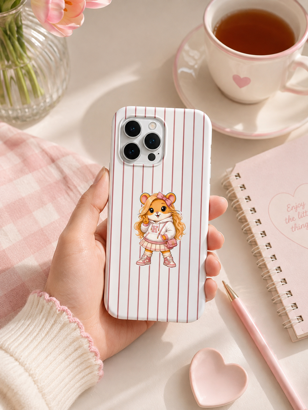 Hamster College Girl Telefon Kılıfı (Kolej Kızı) hm11