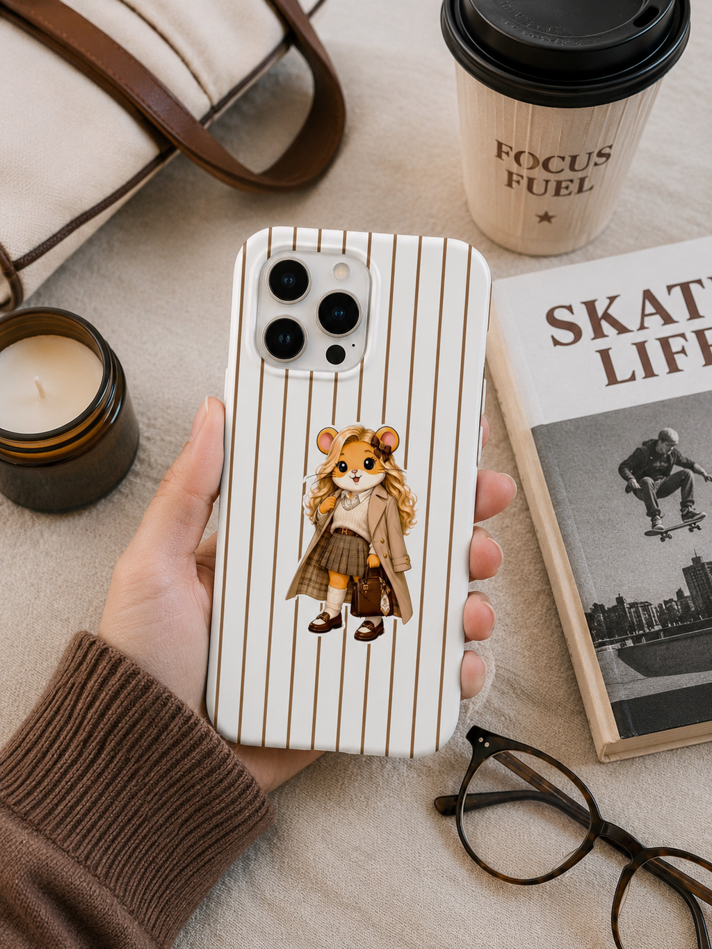Hamster Old Money Girl Telefon Kılıfı hm17