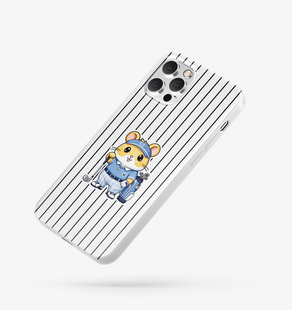 Hamster Golfer boy Telefon Kılıfı (Golfçü erkek) hm9