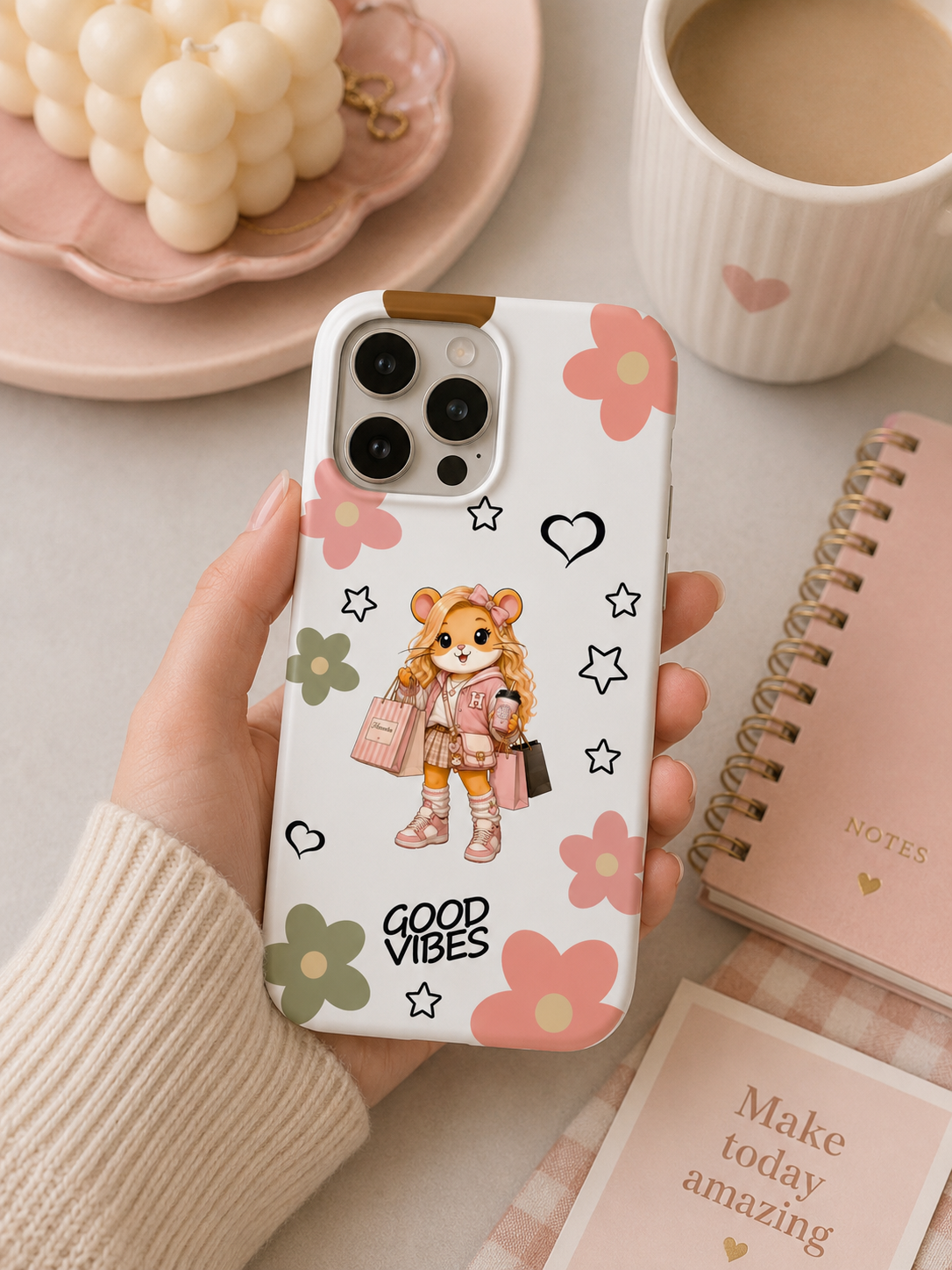 Hamster Shopping Girl Telefon Kılıfı (Alışveriş Kızı) hm24