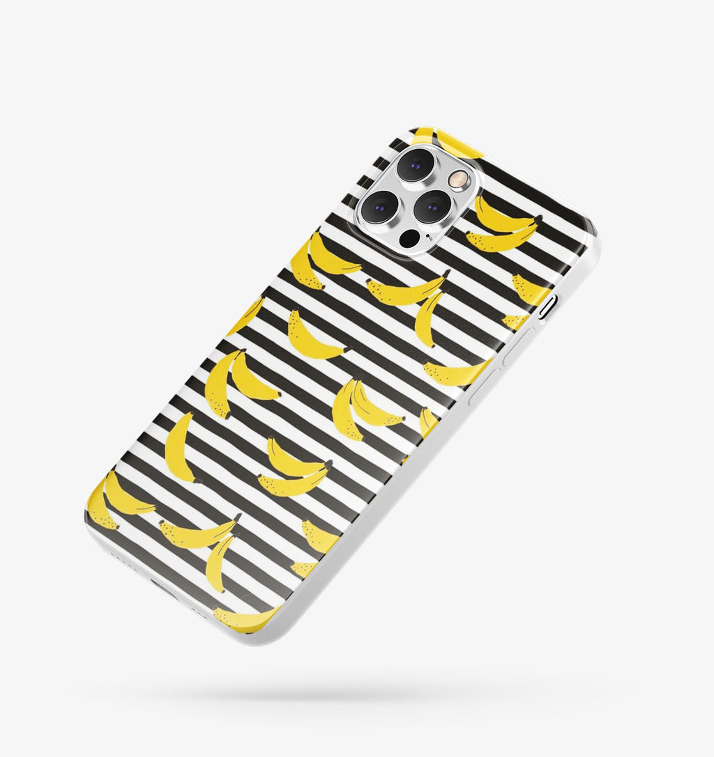 Muz Desenli İçi Kadifeli Telefon Kılıfı (Y26)