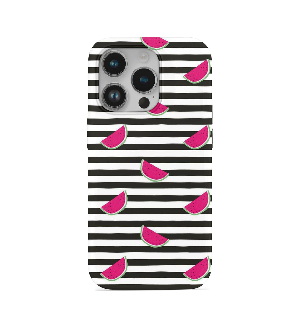Karpuz Dilimi Desenli İçi Kadifeli Telefon Kılıfı (Y48)