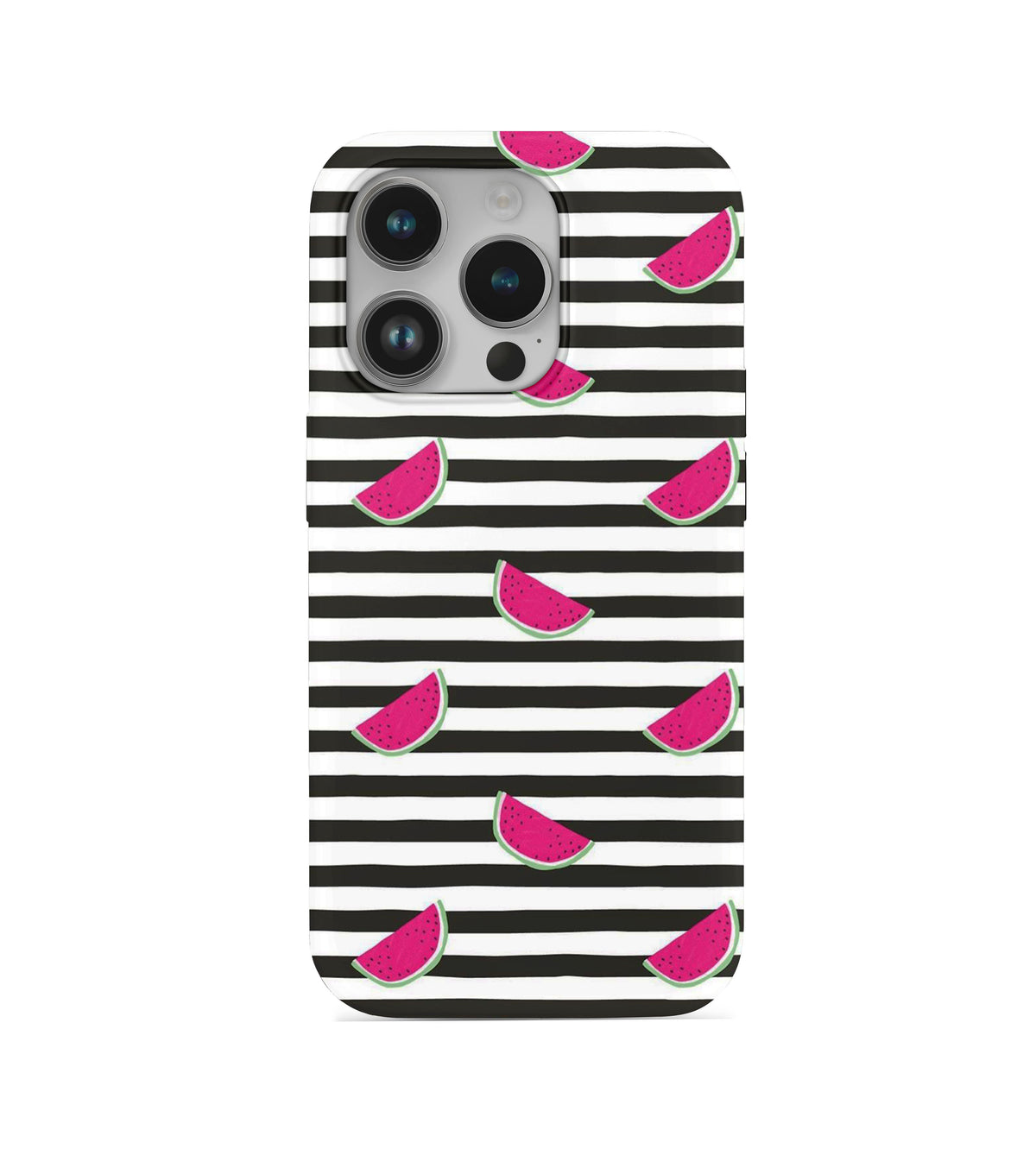 Karpuz Dilimi Desenli İçi Kadifeli Telefon Kılıfı (Y48)