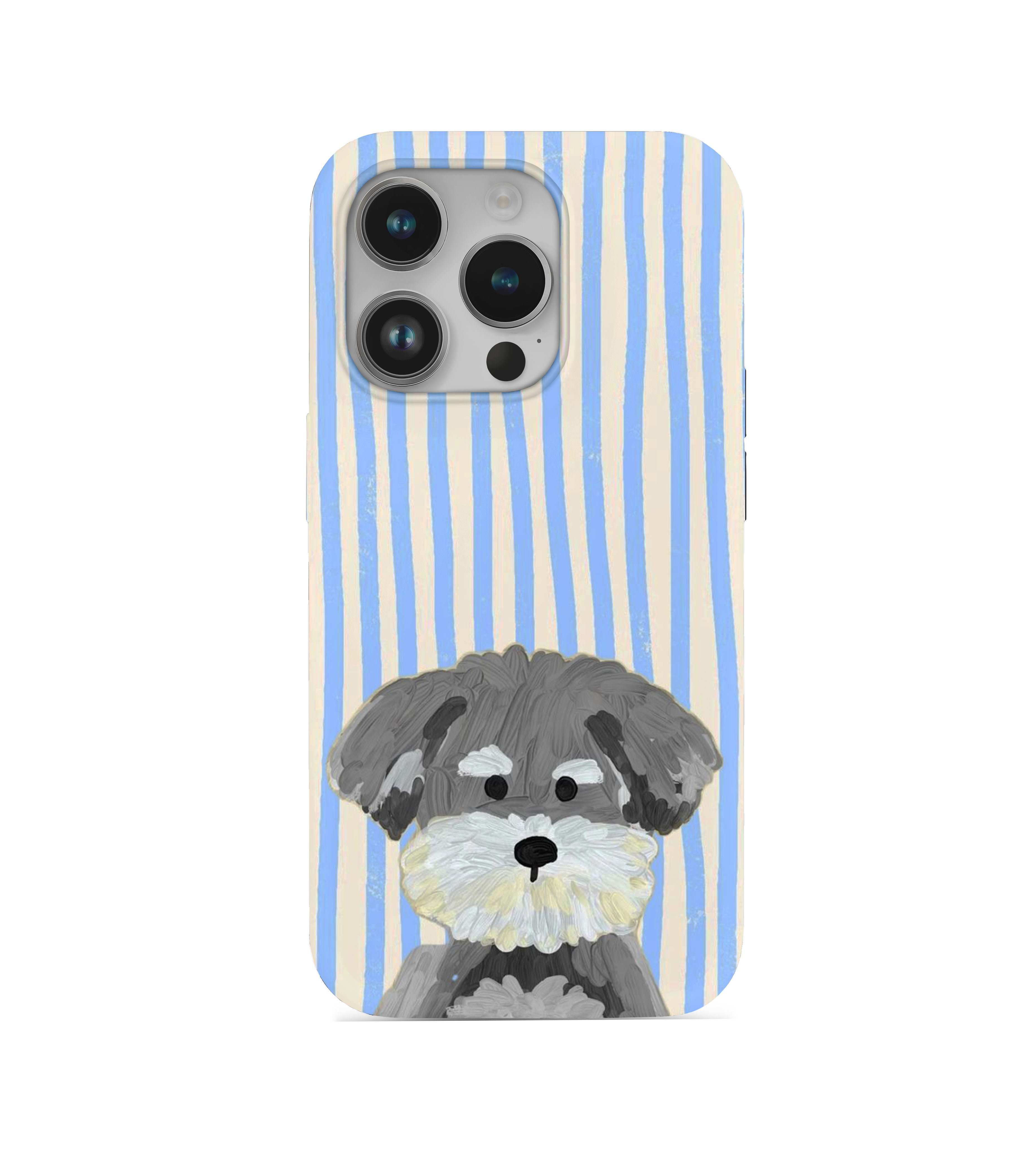 Köpek Desenli İçi Kadifeli Telefon Kılıfı (Y49)