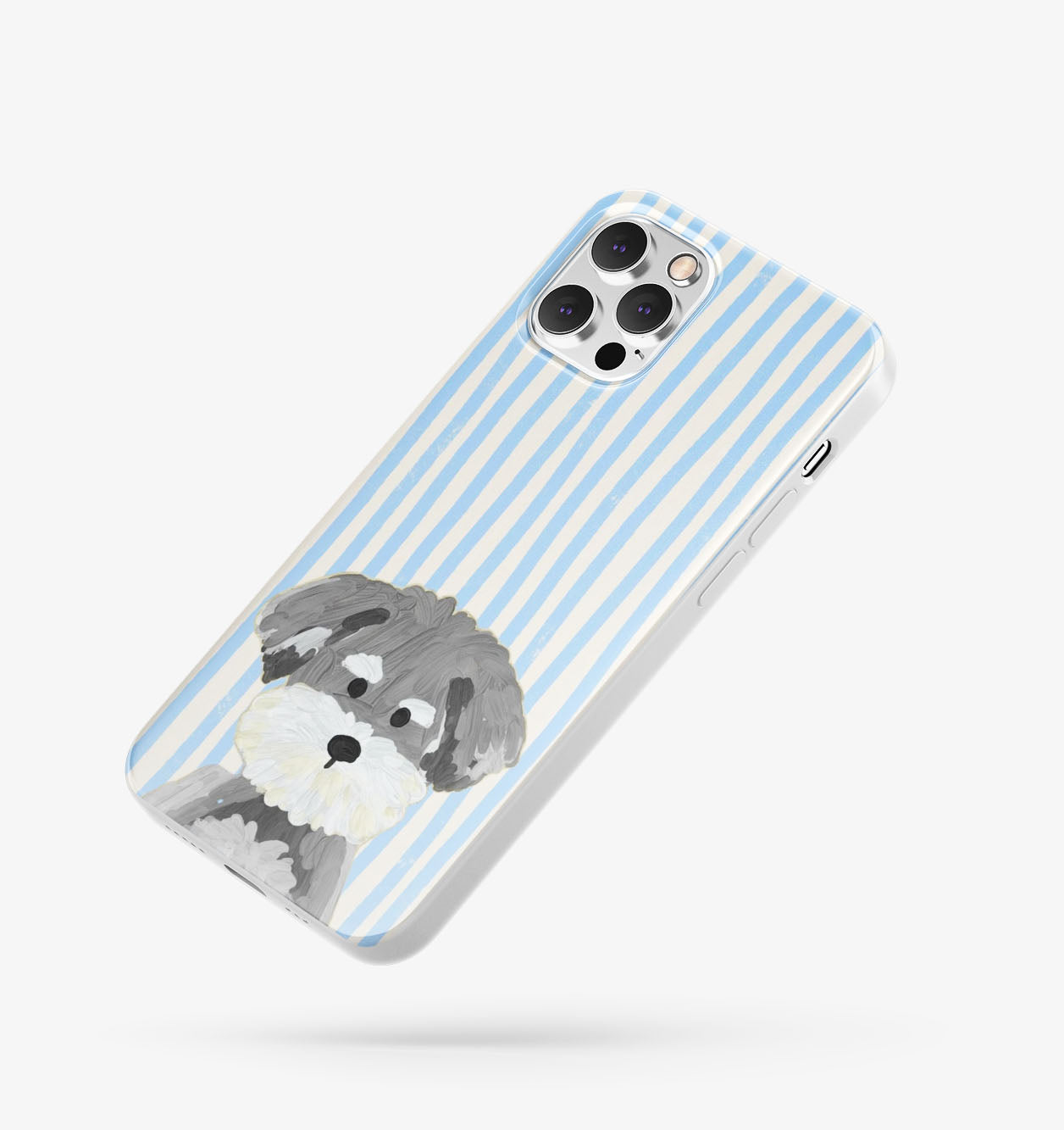 Köpek Desenli İçi Kadifeli Telefon Kılıfı (Y49)