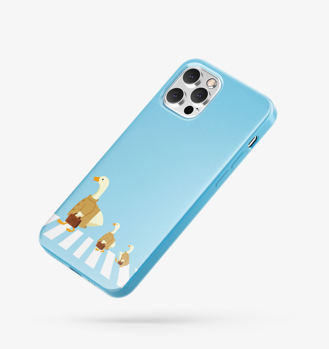 Ördek Desenli İçi Kadifeli Telefon Kılıfı (Y59)
