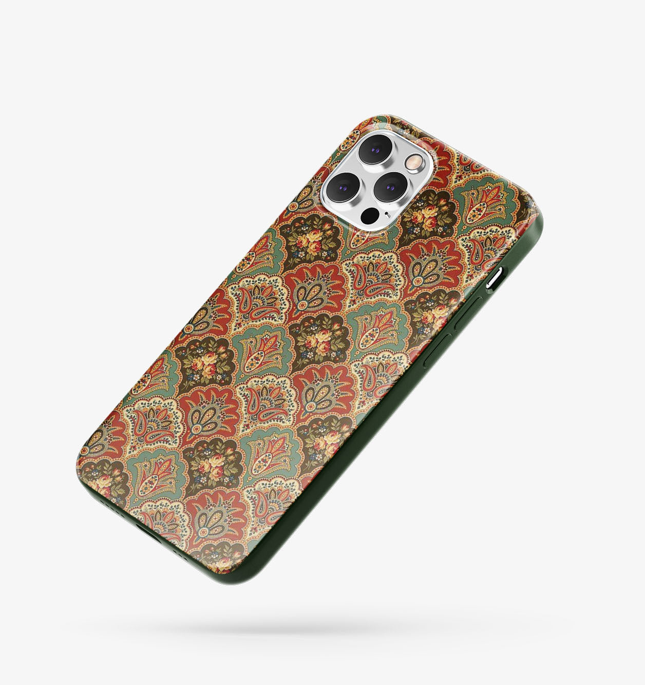 Mozaik Desenli İçi Kadifeli Telefon Kılıfı (Y60 )