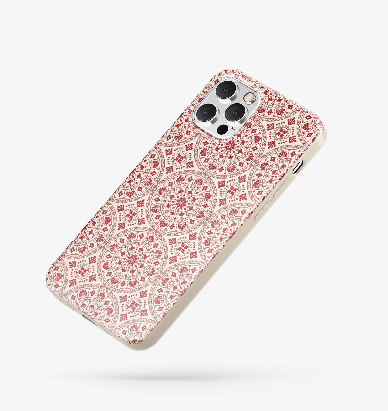Mozaik Desenli İçi Kadifeli Telefon Kılıfı (Y64)